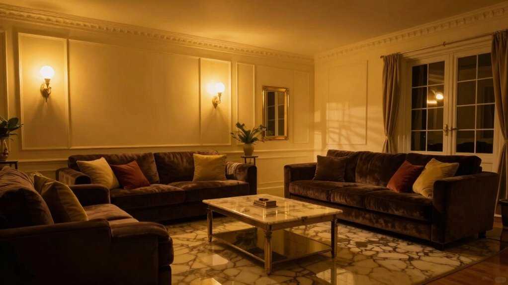 lighting color affects ambiance