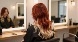 lighting enhances hair color