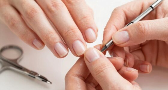 maintaining neat cuticles regularly