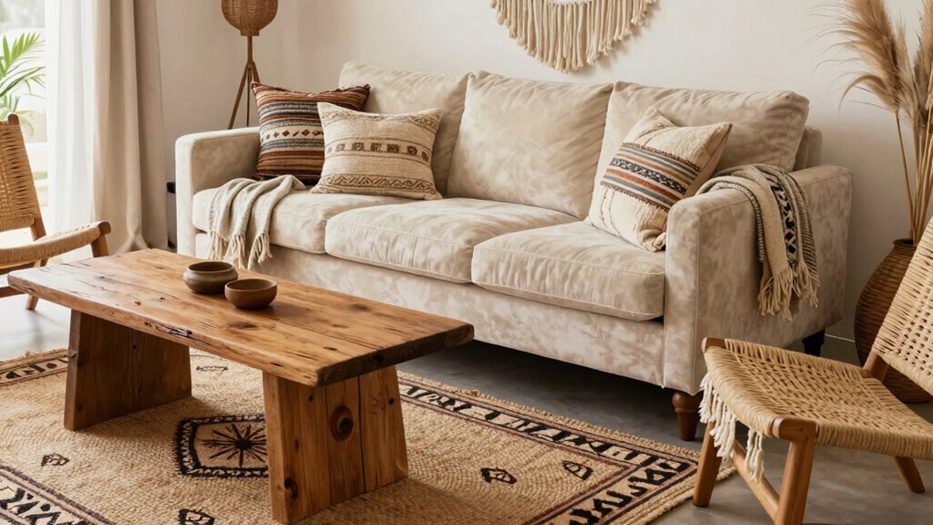 mix textures with balanced colors