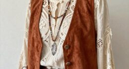 modern boho layering technique