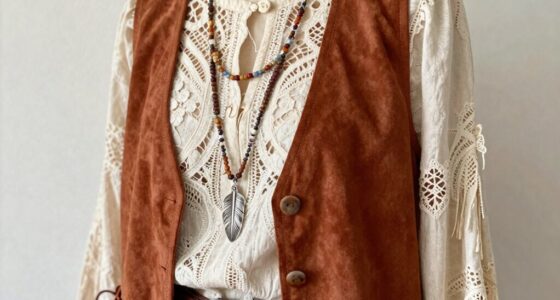 modern boho layering technique
