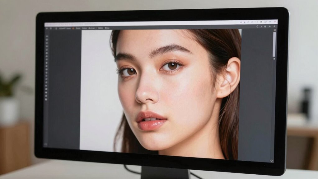 monitor calibration and glow