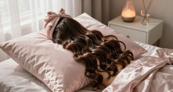 nighttime hair care routine