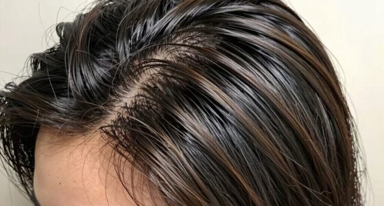 oily scalp dry lengths