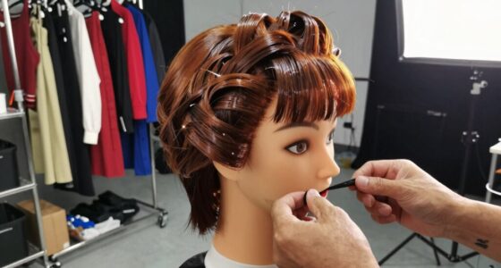 on set hair styling techniques