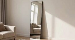 optimal floor mirror placement