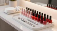 optimized nail station layout
