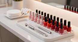 optimized nail station layout