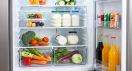 organize fridge by zones