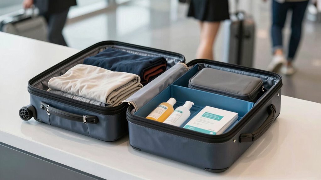 organized packing reduces security stress
