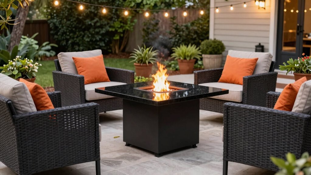 outdoor fire pit safety design