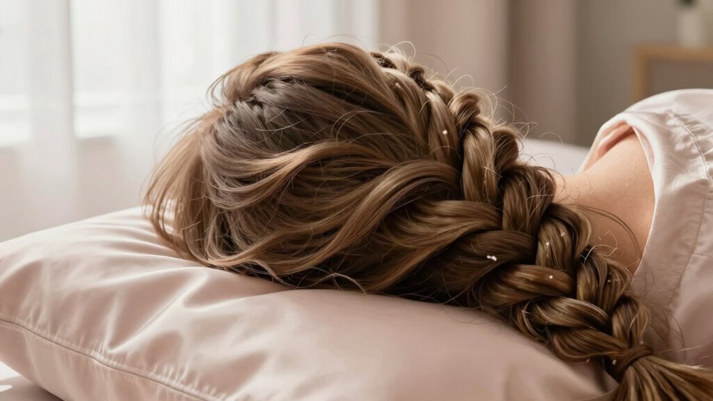 overnight hair care routine