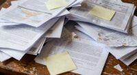 overwhelming paper organization stress