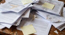 overwhelming paper organization stress