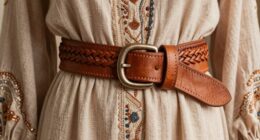 polished boho belt detail