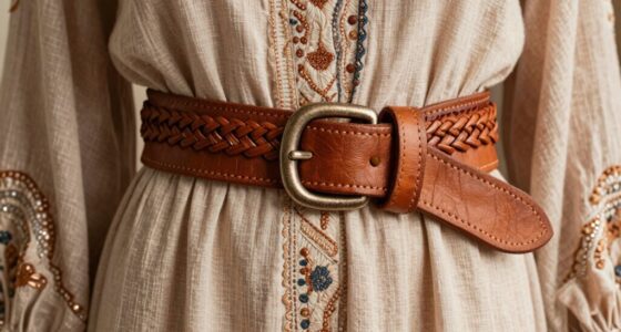 polished boho belt detail