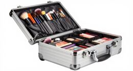portable rolling makeup storage