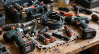 proper storage for cordless tools
