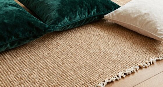 proper support for jute rugs