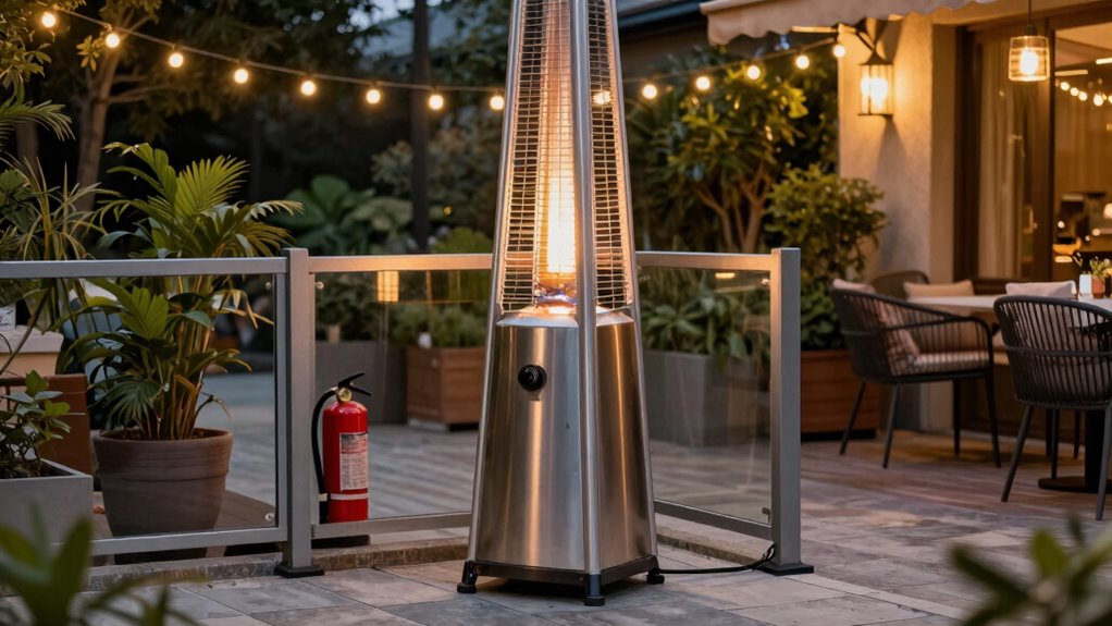 safe outdoor heater maintenance
