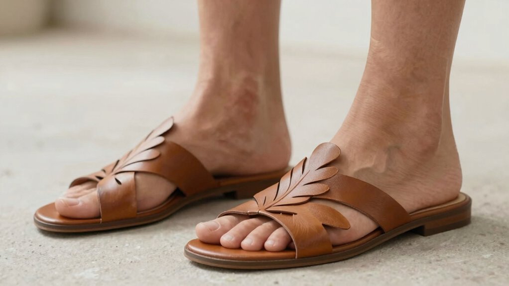 sandal shape influences comfort