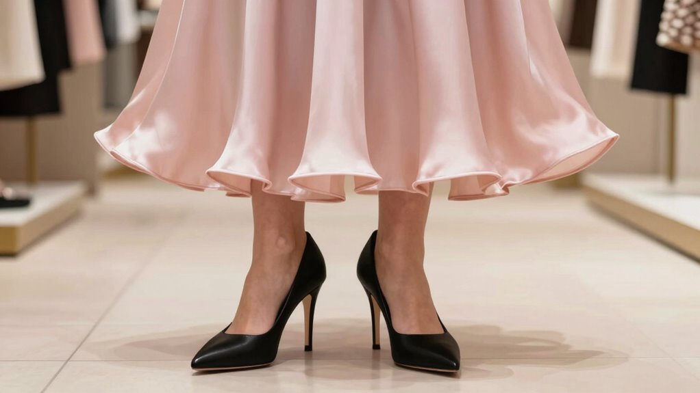 shoes hemlines seasons coordination