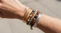 simple stacking stylish boho
