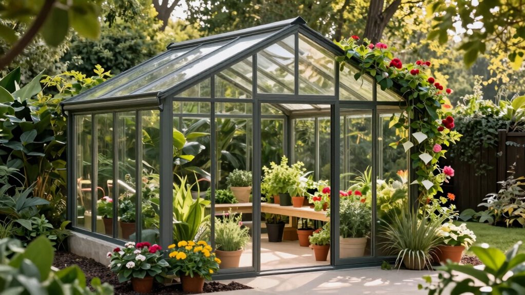 stylish climate controlled garden sanctuary