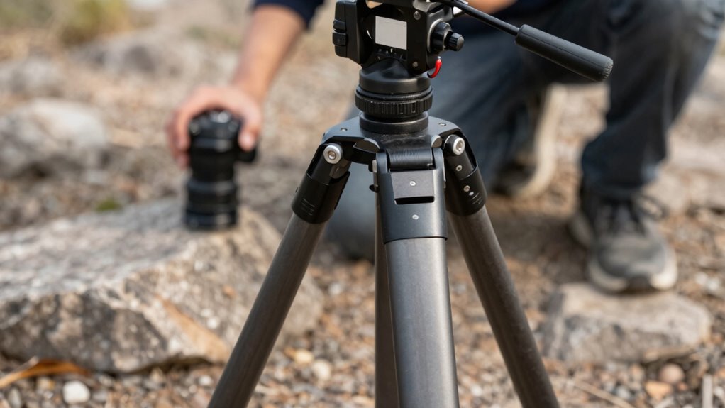 tripod stability enhances filming quality