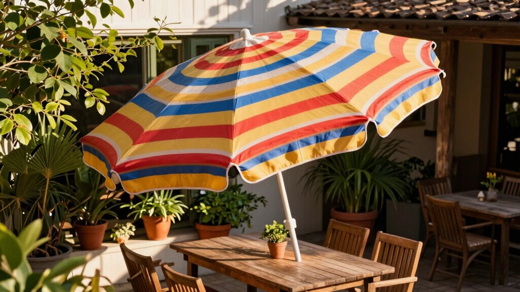 weather resistant uv protected umbrella