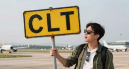 Attention, aviation fans: CLT is giving away an old runway sign
