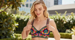 It’s Hard Not To Smile At Anya Taylor-Joy’s Colorful Bra-Top Balmain Fit