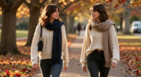 Anne Hathaway And Dakota Johnson Offer Two Takes On This Cozy Fall Silhouette