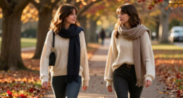 Anne Hathaway And Dakota Johnson Offer Two Takes On This Cozy Fall Silhouette