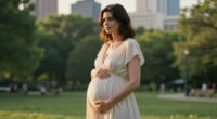 Anne Hathaway’s Latest Maternity Look Is Straight-Off-the-Runway Carolina Herrera