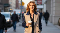Céline Dion Looks So Sophisticated In Layers Of Double-Breasted Jackets