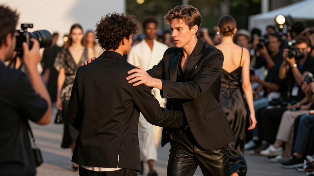 Fashion Week Honcho Manhandles Protesters During Runway Ruckus