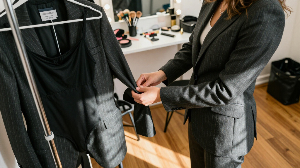 J.Lo Swaps Her Skintight Bodysuit For A Menswear Suit
