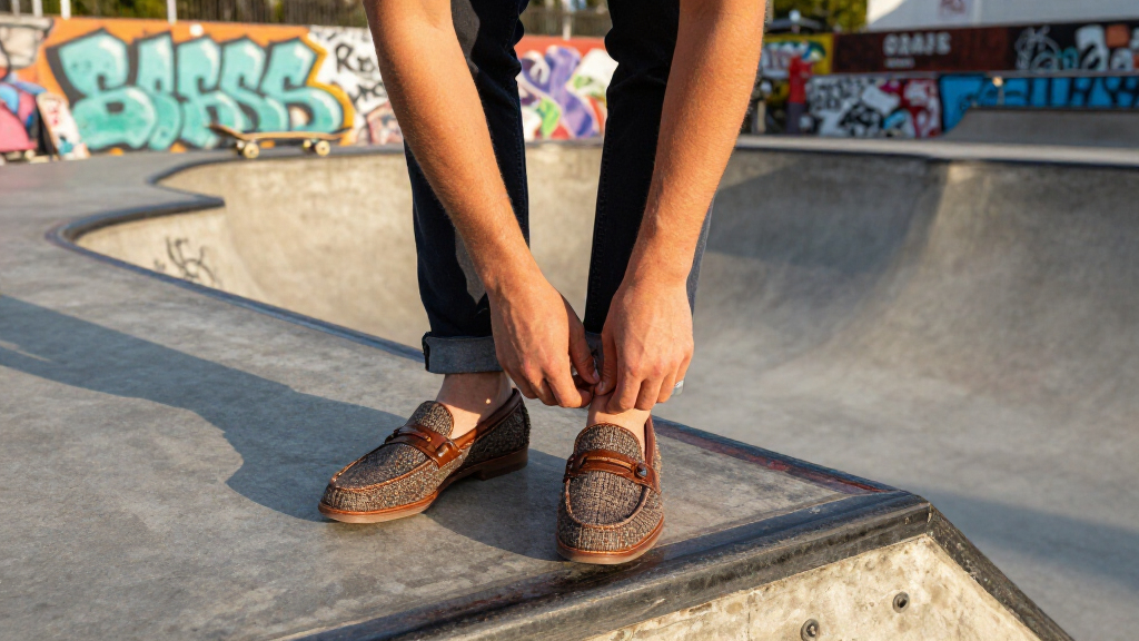 Vans’ Harris Tweed Loafer Is Too Dapper For The Skate Park