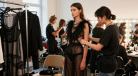 After The VS Fashion Show, Irina Shayk Swaps Wings For Sheer Pants