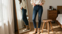 How To Style Skinny Jeans With Fashionable Tops And Shoes