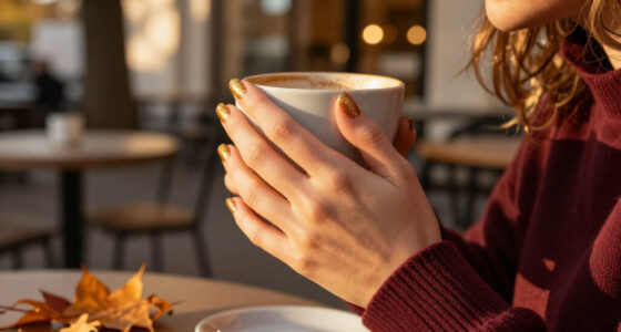 Taylor Swift Just Made ‘Gold Fairy Dust’ Nails Fall’s Dreamiest Manicure